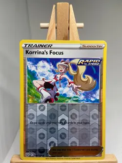 Korrina's Focus - Reverse Holo - Battle Styles 128/163 - MINT - Pokemon - Image 1