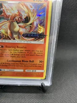Pokemon SM Team Up Prerelease Charizard SM158 Black Star Holo PSA 9 MINT 🔥🔥 - Image 4
