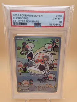 Clobbopus 207/191 Pokemon Surging Sparks Holo - PSA 10 Gem Mint - Image 1