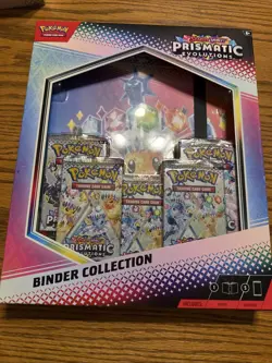 Pokemon Prismatic Evolutions Binder Collection Sealed - Image 1