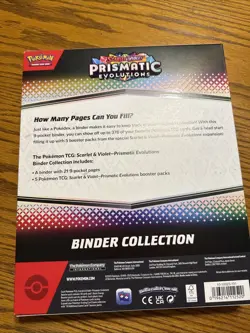 Pokemon Prismatic Evolutions Binder Collection Sealed - Image 2
