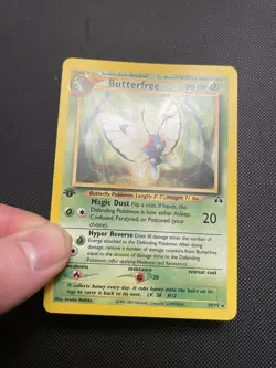 Pokemon Butterfree Neo Discovery 1st Edition Rare 19/75 WOTC 2001 Vintage - Image 3