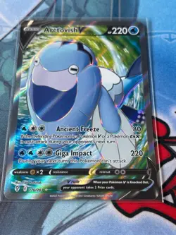 Actovish V 176/203 - SW&SH Evolving Skies Full Art - Near Mint Pokemon TCG NM - Image 1