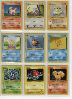 COMPLETE BASE SET ALMOST OF 68 DIFFERENT UN-COMMONS AND COMMON POKEMON LP - Image 5