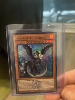 Yu-Gi-Oh! TCG DRAGONMAID CEHRMBA 1st Edition Ultra Rare MINT CONDITION HOLO - Image 1