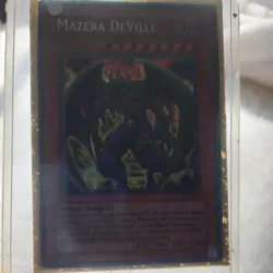 AST-111 Mazera DeVille Secret Rare 1st Edition NM Yugioh Card - Image 3