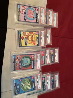 11 Card LOT Pokemon Burger King Perforated ALL PSA’s - Image 1