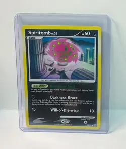 Spiritomb 32/99 Crosshatch Reverse Holo Pokemon League Promo Card - Image 1