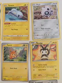 Cute Pokemon Card Lot sowsow Art Card Lot Of 9 Electric Lillipup Emolga LP - Image 3