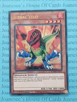 BLMM-EN105 Jurrac Velo Ultra Rare Yu-Gi-Oh Card 1st Edition New - Image 1