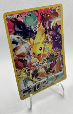 Pokemon Pikachu TCG Crown Zenith Holo Card 160/159 Full Art, Mint Condition - Image 4