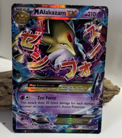 M Alakazam EX - Fates Collide 26/124 - Holo Rare - LP/MP - Pokemon Card - EN - Image 1