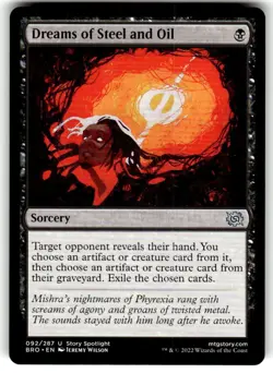 Dreams of Steel and Oil The Brothers' War Regular MTG - Image 1