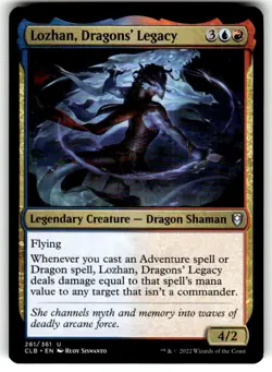Lozhan, Dragons' Legacy Commander Legends: Battle for Baldur's Gate Regular MTG - Image 1