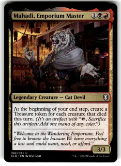 MTG - Mahadi, Emporium Master - CLB 282/361 - Battle for Baldur's Gate - Magic - Image 1