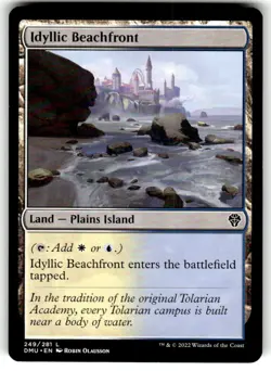 Idyllic Beachfront Dominaria United Regular MTG - Image 1