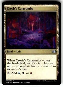 Crosis's Catacombs Dominaria Remastered Regular MTG - Image 1