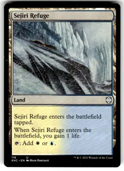Sejiri Refuge Commander: Kaldheim Regular MTG NM - Image 1