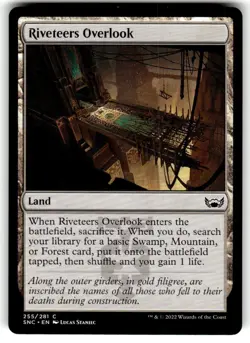 Riveteers Overlook Streets of New Capenna Regular MTG - Image 1