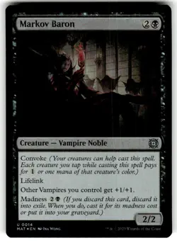 Markov Baron March of the Machine: The Aftermath Foil MTG - Image 1