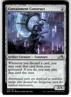 Containment Construct Kamigawa: Neon Dynasty Regular MTG - Image 1