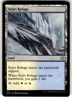 Sejiri Refuge Starter Commander Decks Regular MTG - Image 1