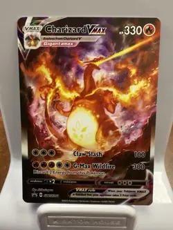 2022 Pokemon Charizard VMAX SWSH261 Sword & Shield Black Star Promo Holo - Image 1