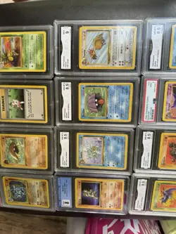 First Editions Pokemon Set Graded 12 Graded Cards - Image 5