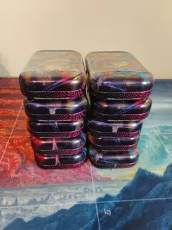 Pokemon TCG Mega Evolution MEGA HEROS MINI TIN DISPLAY - Image 4