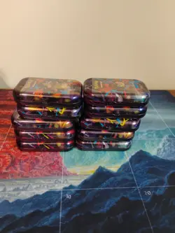 Pokemon TCG Mega Evolution MEGA HEROS MINI TIN DISPLAY - Image 5