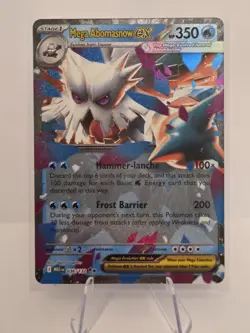 Mega Abomasnow Ex 36/132 Mega Evolution MEG -Near Mint- Pokemon TCG - Image 1