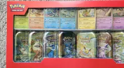 Pokemon TCG Prismatic Evolutions 8 Mini-Tin Bundle w/ Promos (Costco) - Image 2