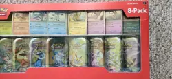 Pokemon TCG Prismatic Evolutions 8 Mini-Tin Bundle w/ Promos (Costco) - Image 3