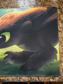 Pikachu & Toothless TCG Mat 24x14 NEW - How to Train Your Dragon Pokemon CCG Mat - Image 5