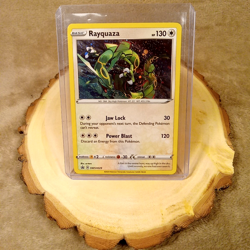Rayquaza Black Star Promo Holo SWSH029 Pokemon TCG Sword Shield Dragon Basic NM - Image 1