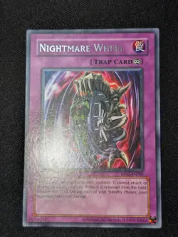 Yugioh Nightmare Wheel RP02-EN081 (Rare) - Retro Pack 2 Unlimited (2025) - Image 1