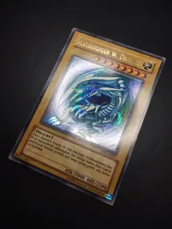 YUGIOH 2003 | BLUE-EYES W. DRAGON | SDK-G001 | MISPRINT FOIL GERMAN | EXCELLENT - Image 3