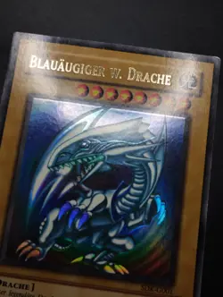 YUGIOH 2003 | BLUE-EYES W. DRAGON | SDK-G001 | MISPRINT FOIL GERMAN | EXCELLENT - Image 5
