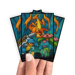 Pokemon Mega Evolution Y Card Sleeves - Pokemon | MTG | Yugioh - Image 1
