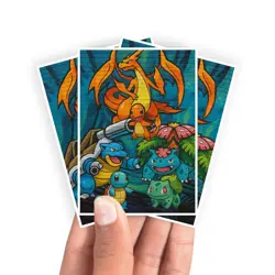 Pokemon Mega Evolution Y Card Sleeves - Pokemon | MTG | Yugioh - Image 2