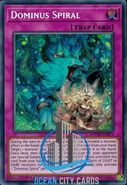 Yugioh DOOD-EN079 Dominus Spiral Secret Rare 1st - Image 1