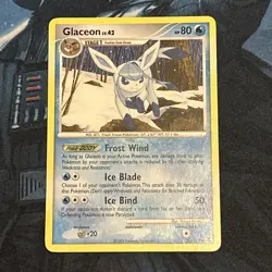 Pokemon TCG Glaceon Rising Rivals Card 41/111 Regular Uncommon Card NM - Image 1