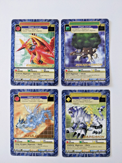 Digimon Card Battle Series 5 Baihumon Azulongmon Ebonwumon Zhuqiaomon Cards - Image 1