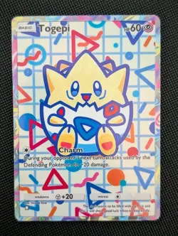 Fan Art: Togepi Holo - Pokemon TCG Pocket A4 - Custom Card - Image 1