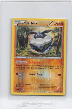 Carbink 50/124 - REVERSE HOLO - Fates Collide - Pokemon CARD - NM/LP - Image 1