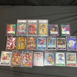 one piece monkey d luffy Card Lot/ PSA 10 And SSR - Image 1