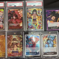 one piece monkey d luffy Card Lot/ PSA 10 And SSR - Image 4