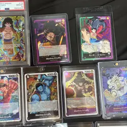 one piece monkey d luffy Card Lot/ PSA 10 And SSR - Image 5