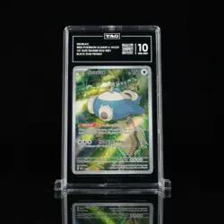 Snorlax Scarlet & Violet 151 Black Star Promo #051 Pokemon Card TAG 10 Gem Mint - Image 1