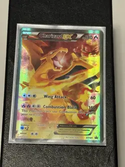 Moderately Played Charizard EX - XY121 - XY Promos (PR) Full Art MP Rare Card - Image 1